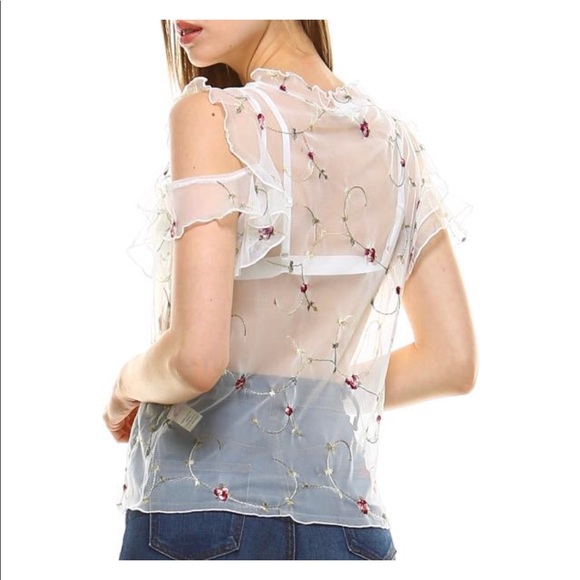 (LAST M) Florenza Top in White - Picture 4 of 6